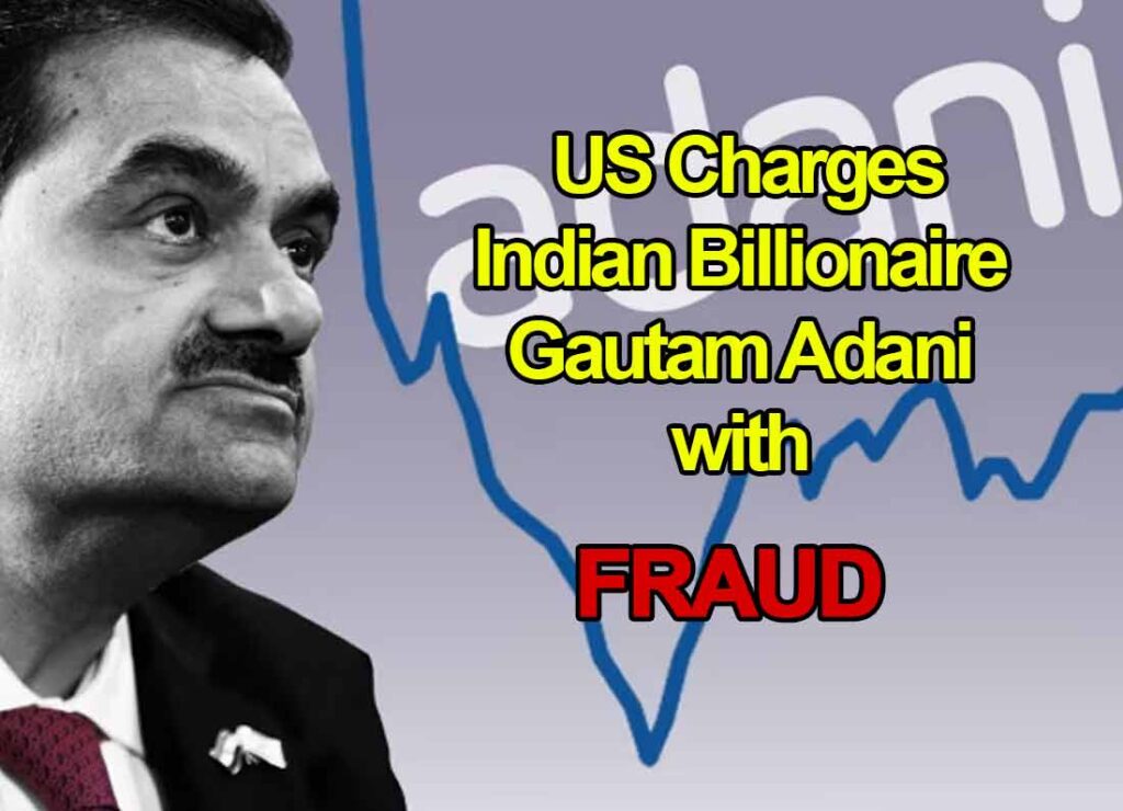 Gautam Adani faces allegations of fraud and bribery in the US.